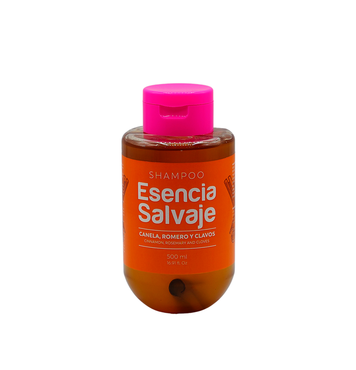 Champú Canela Romero Clavo 500ml Esencia Salvaje