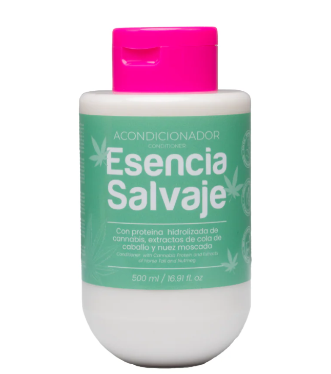 Acondicionador Cannabis Cola de Caballo y Nuez 500ml Esencia Salvaje