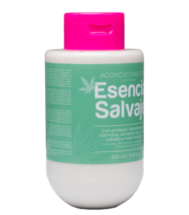 Acondicionador Cannabis Cola de Caballo y Nuez 500ml Esencia Salvaje
