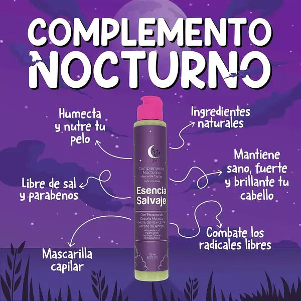 Mascarilla Complemento Nocturno 155ml Esencia Salvaje