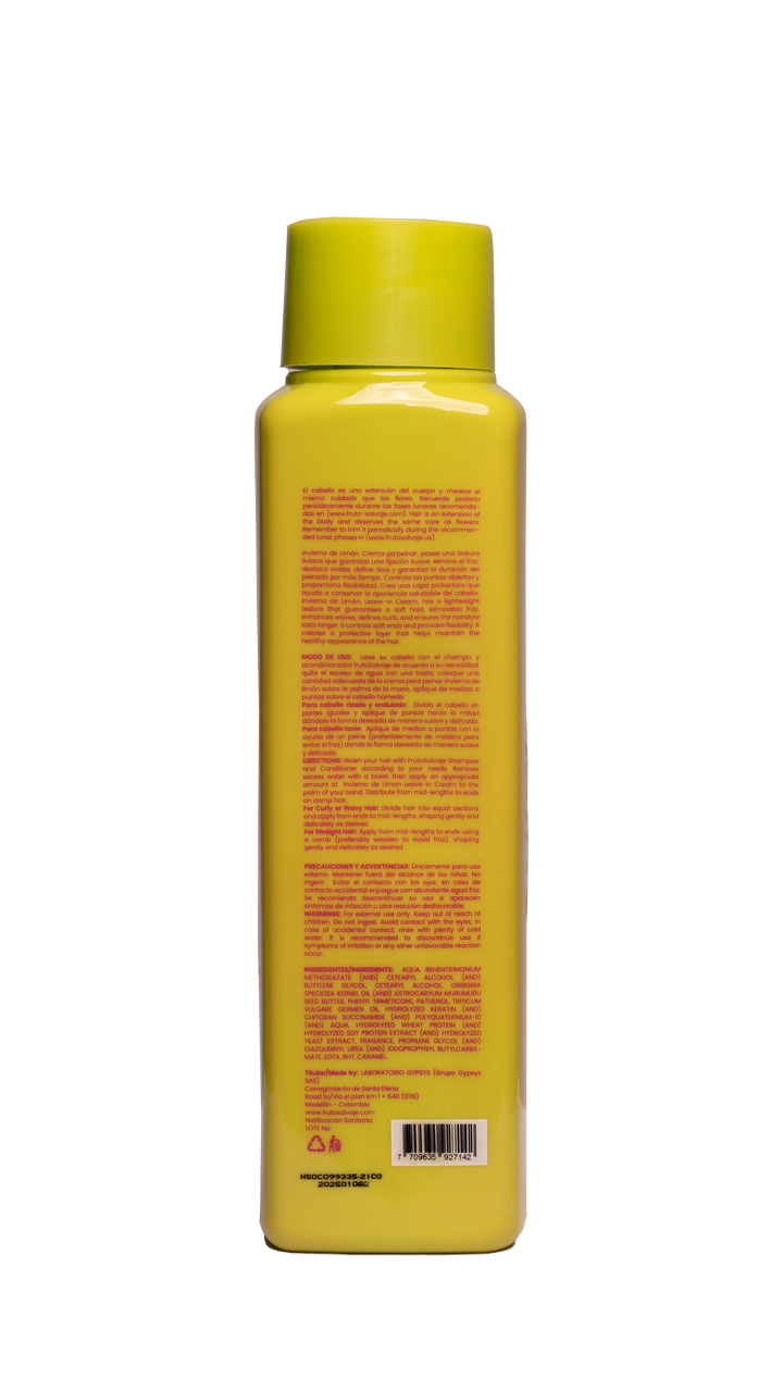 Crema Pa Peinar 500ml  Fruto Salvaje