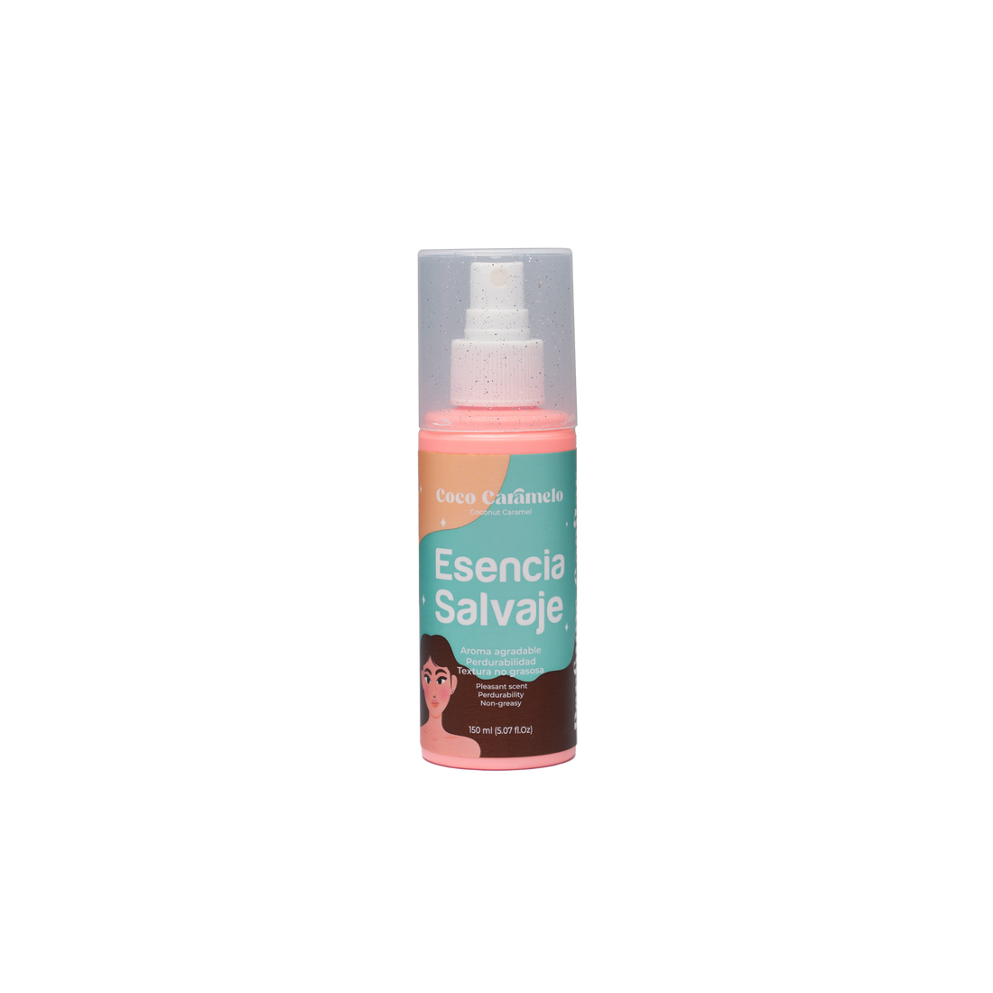 Perfume Capilar Coco Caramelo 150ml Esencia Salvaje