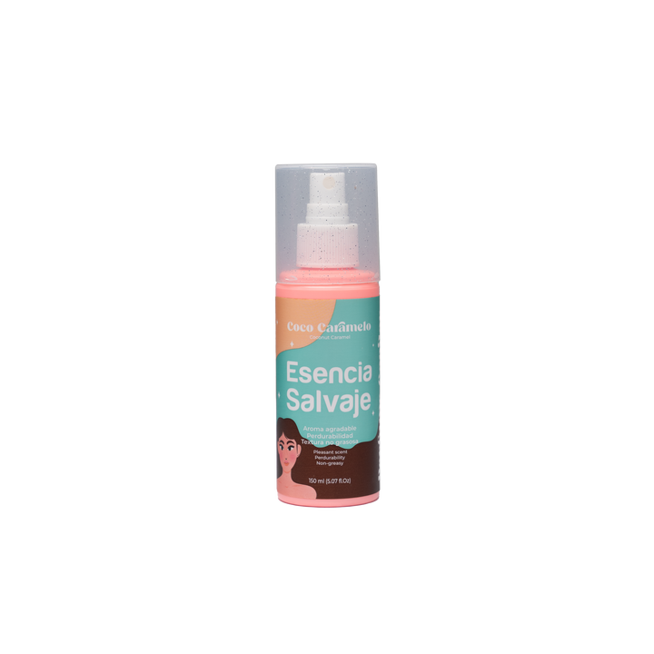 Perfume Capilar Coco Caramelo 150ml Esencia Salvaje