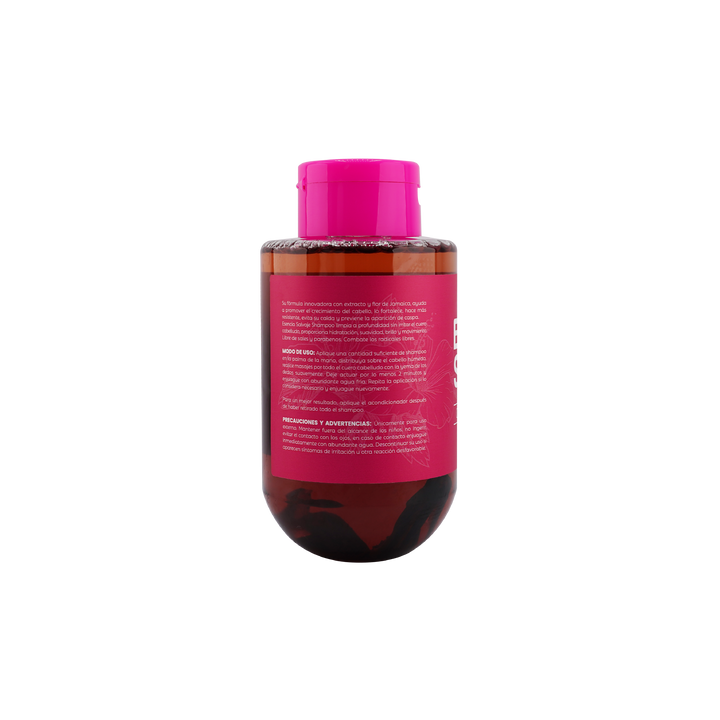 Champú con Flor de Jamaica 500ml Esencia Salvaje