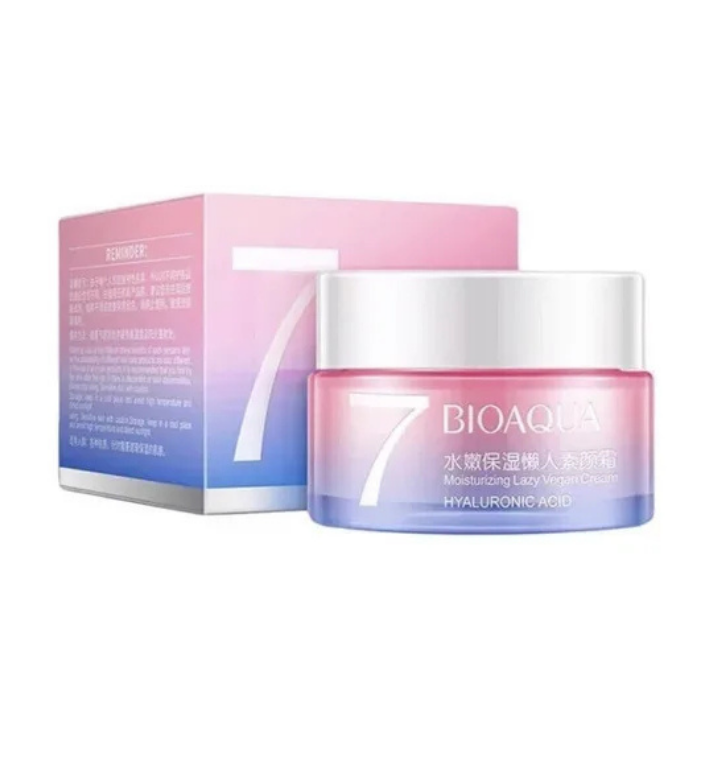 Crema Facial Hidratante 7 con Acido Hialuronico Bioaqua