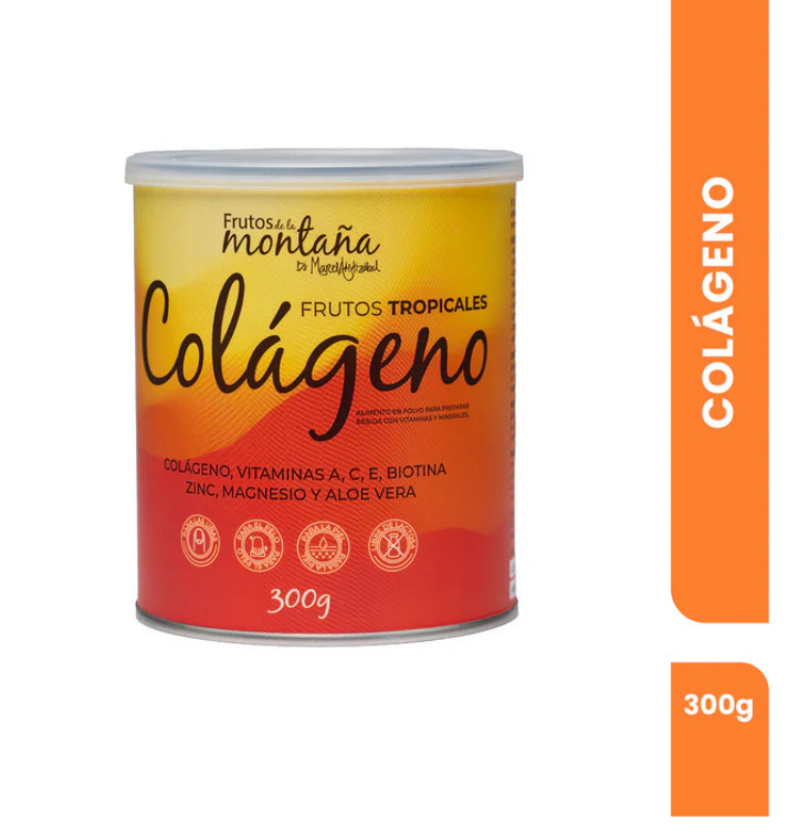 Colágeno Frutos De La Montaña Saborizado 300gr