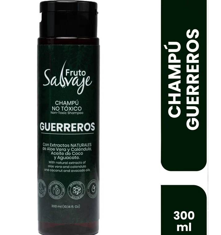 Shampoo Guerreros para Caballero 300ml