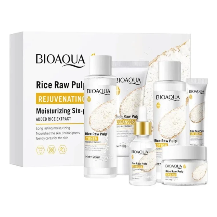 Kit Skincare Arroz Bioaqua x6 productos