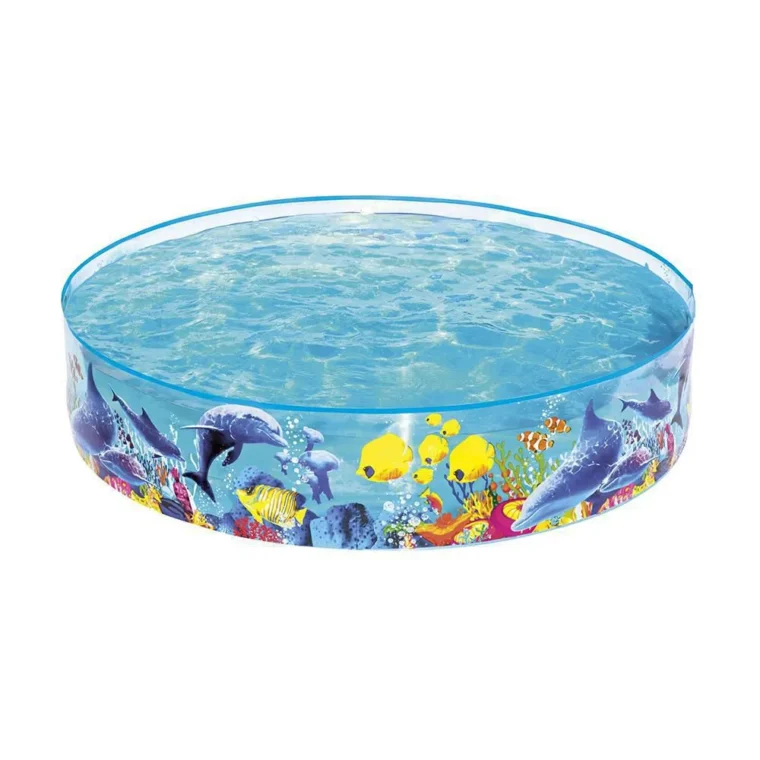 Piscina Rígida Alberca Bestway 183m X 38cm 946l Multicolor Animales Marinos