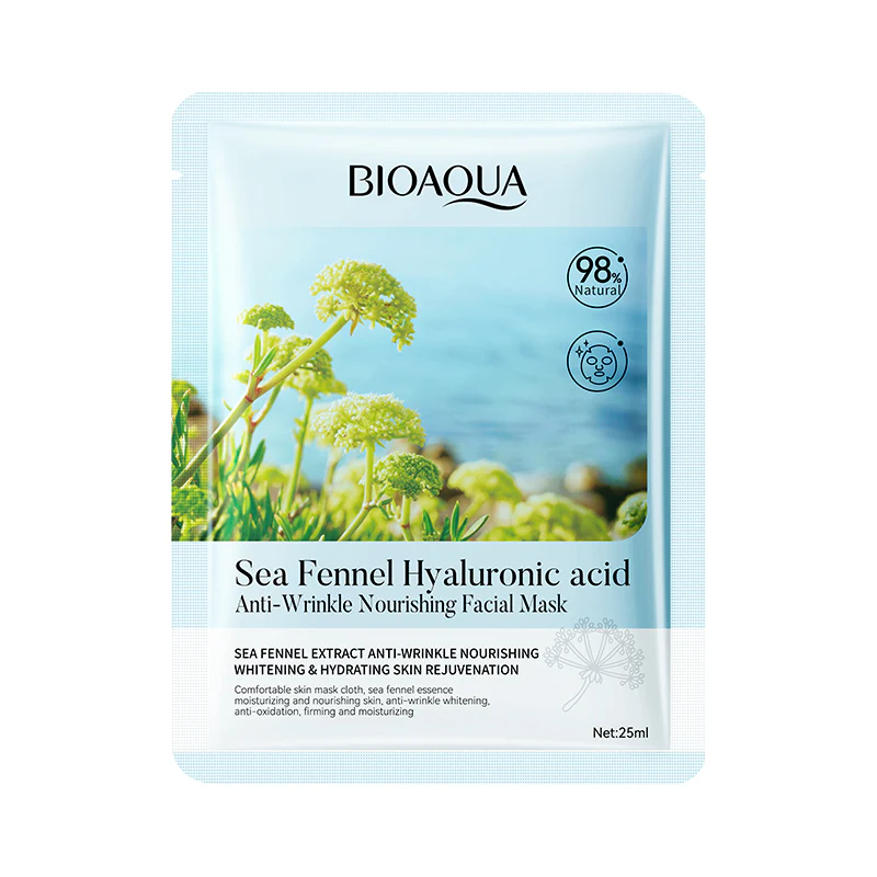 Mascarilla Facial  Bioaqua – Sea Fennel Hyaluronic Acid – BQY39422