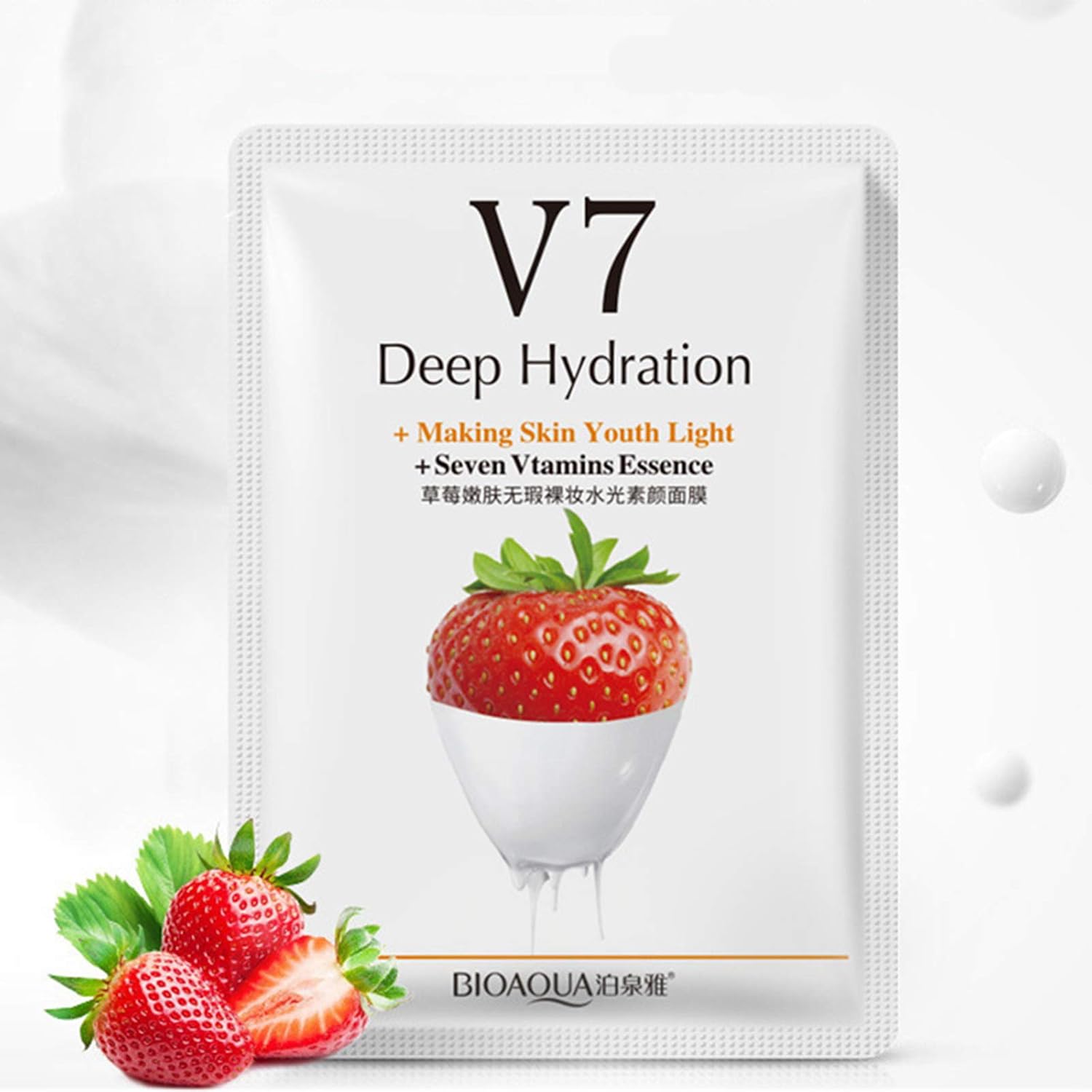Mascarilla Facial Bioaqua V7 Fresa – BQY50707