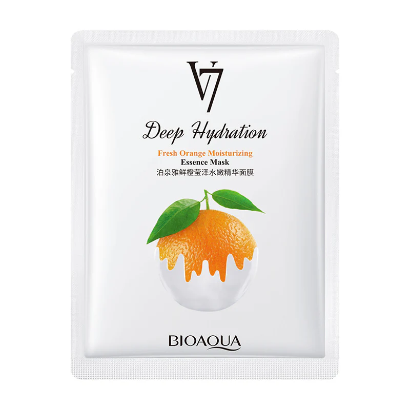 Mascarilla Facial Bioaqua V7 Naranja – BQY57867