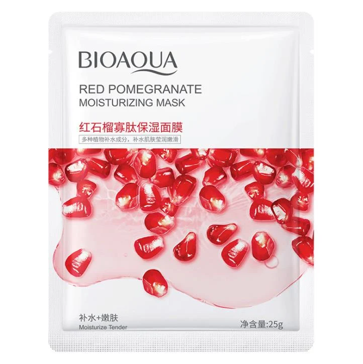 Mascarilla Facial Bioaqua – Red Pomegranate – BQY87228